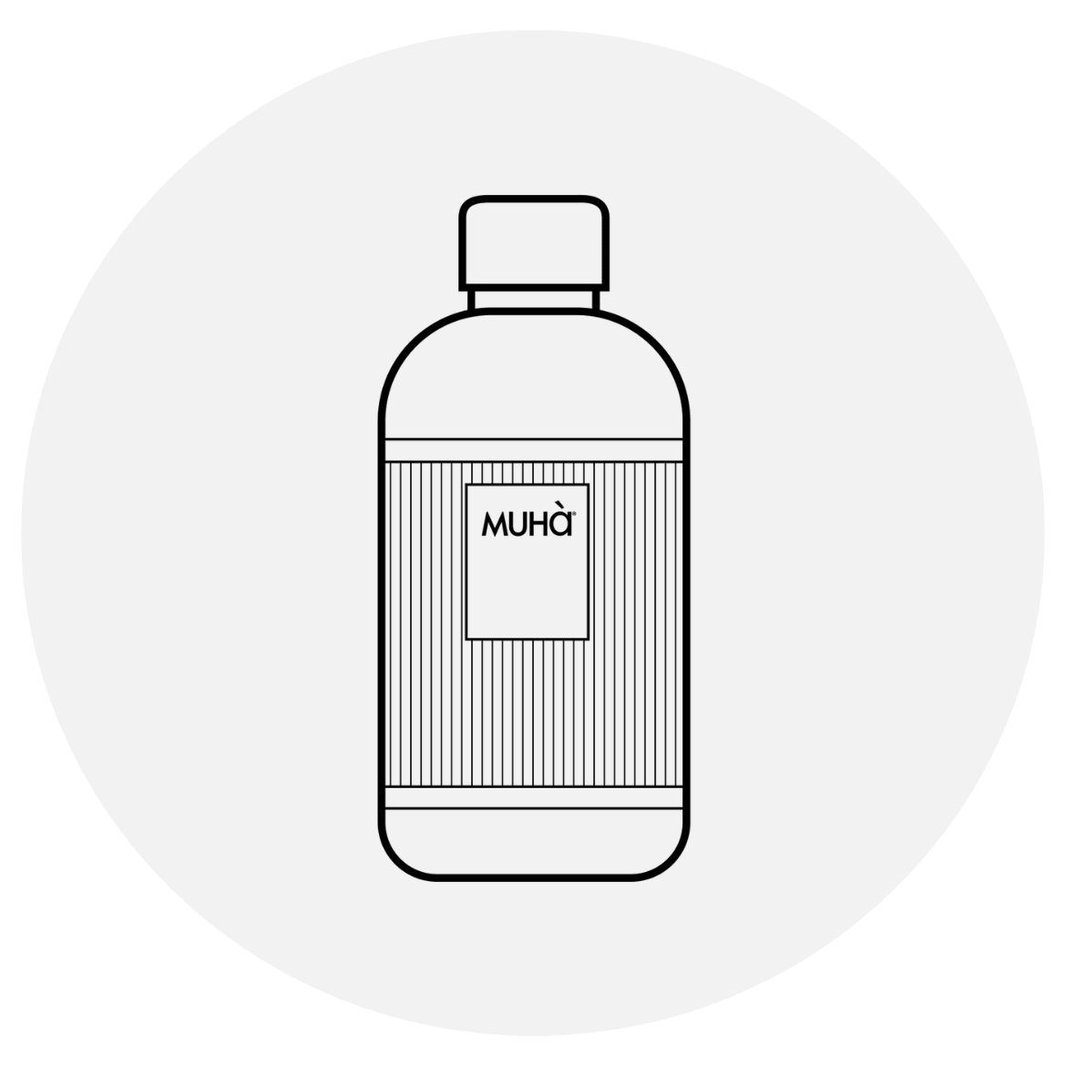 MUHA' Profumo Bucato Lavatrice 400ml Soffio di Provenza