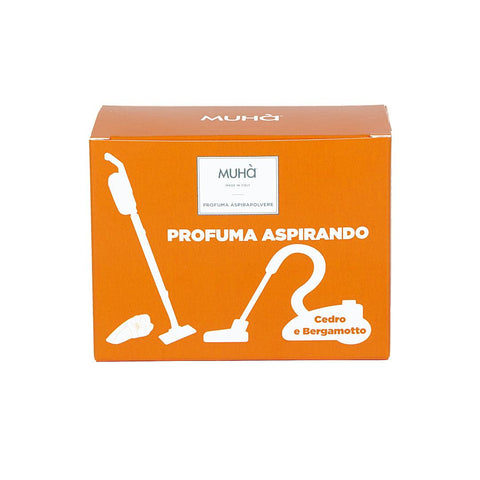 Profumatore Aspirapolvere Cedro e Bergamotto - Muhà® - Shop Online