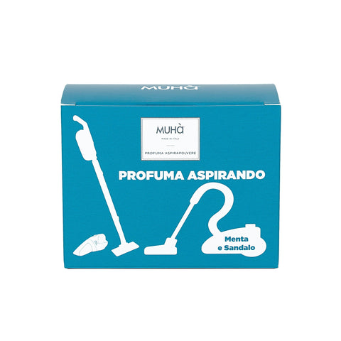 Profumatore Aspirapolvere Menta e Sandalo - Muhà® - Shop Online