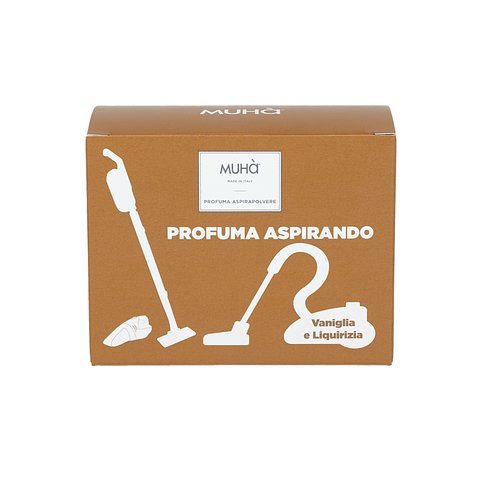 Profumatore Aspirapolvere Vaniglia e Liquirizia - Muhà® - Shop Online